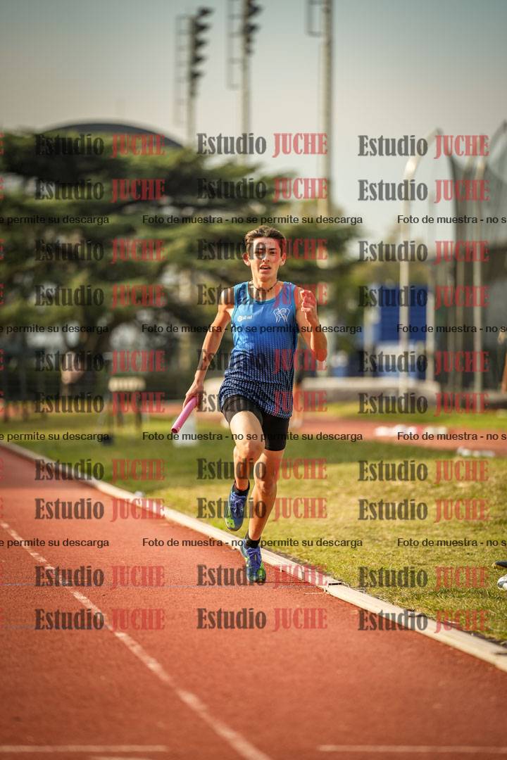 Fotos de las postas 4x400 m llanos de varones
