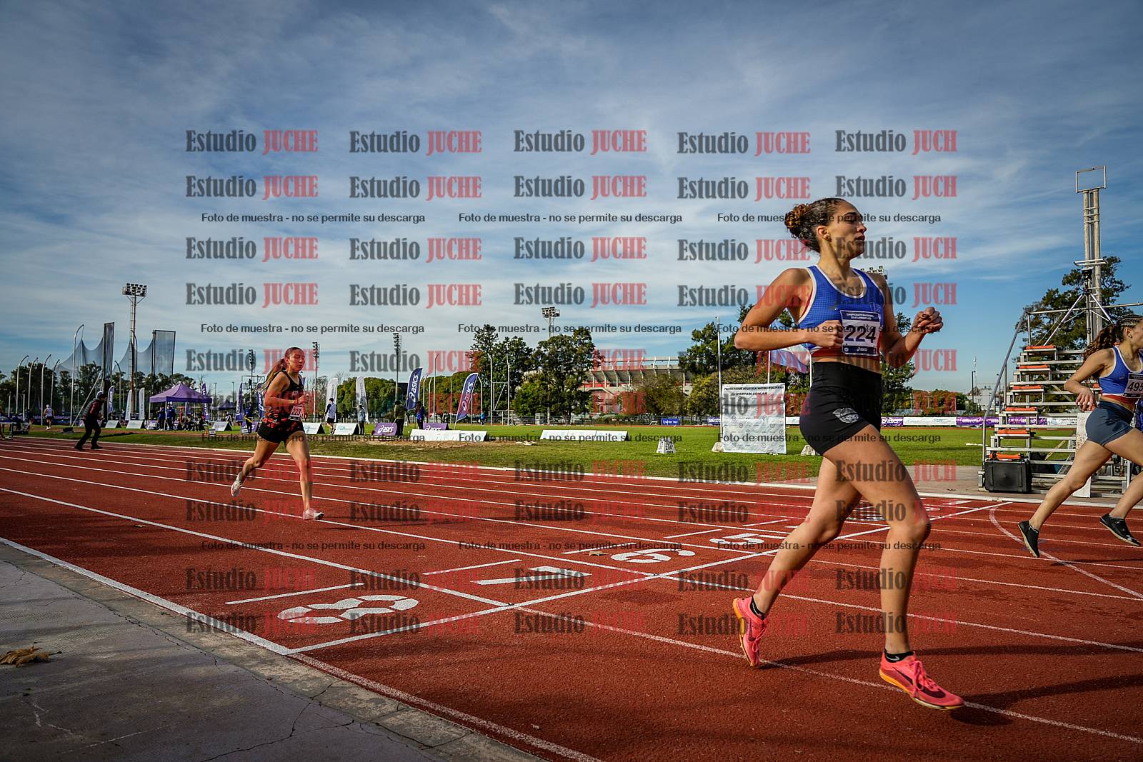 Fotos de los 400 m con vallas de mujeres