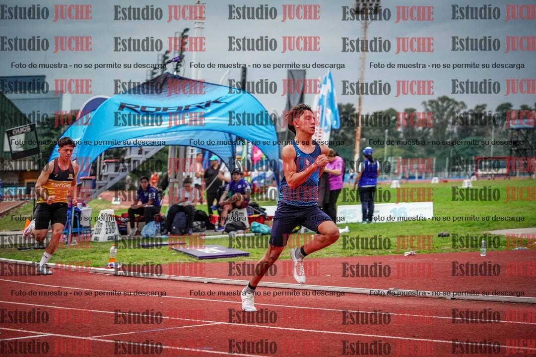 Fotos de los 400 m llanos de varones - decatlón 5