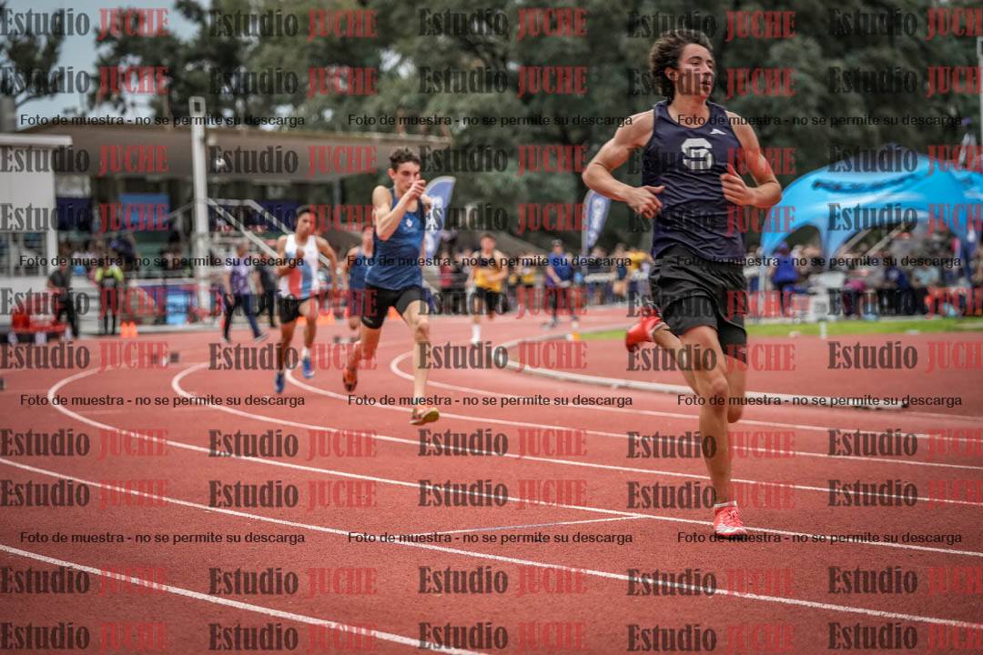 Fotos de los 400 m llanos de varones - decatlón 5