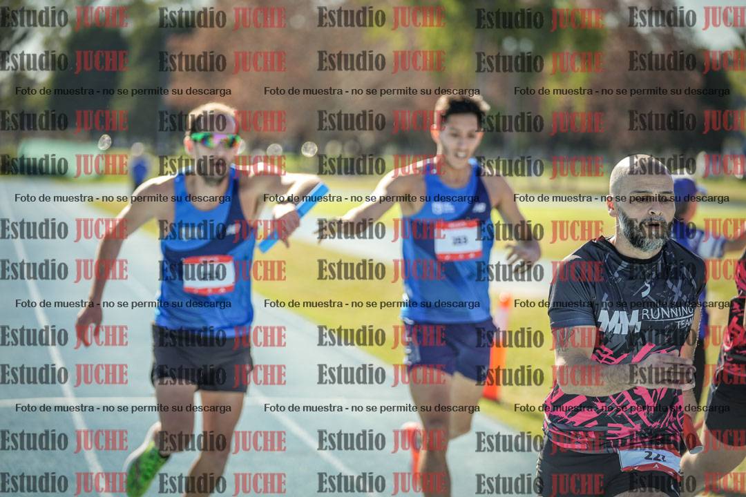 Fotos durante los relevos