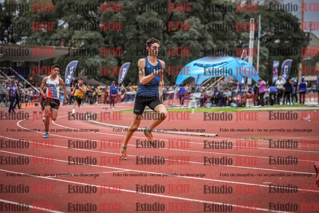 Fotos de los 400 m llanos de varones - decatlón 5