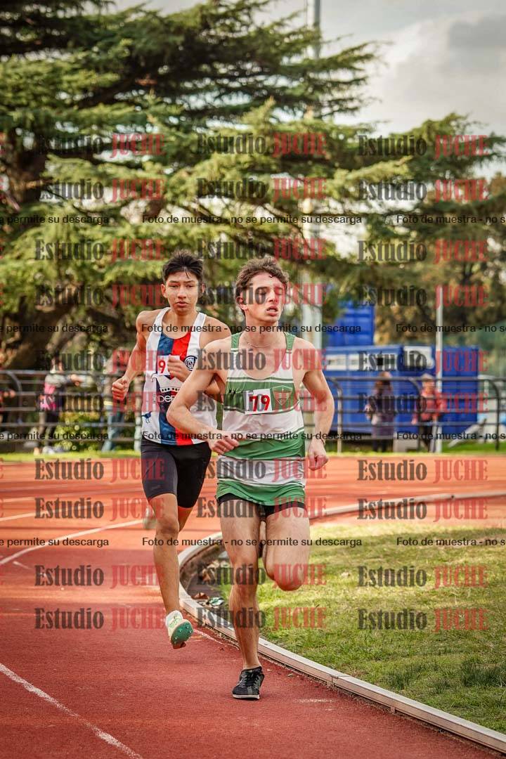 Fotos de los 1500 m llanos de varones