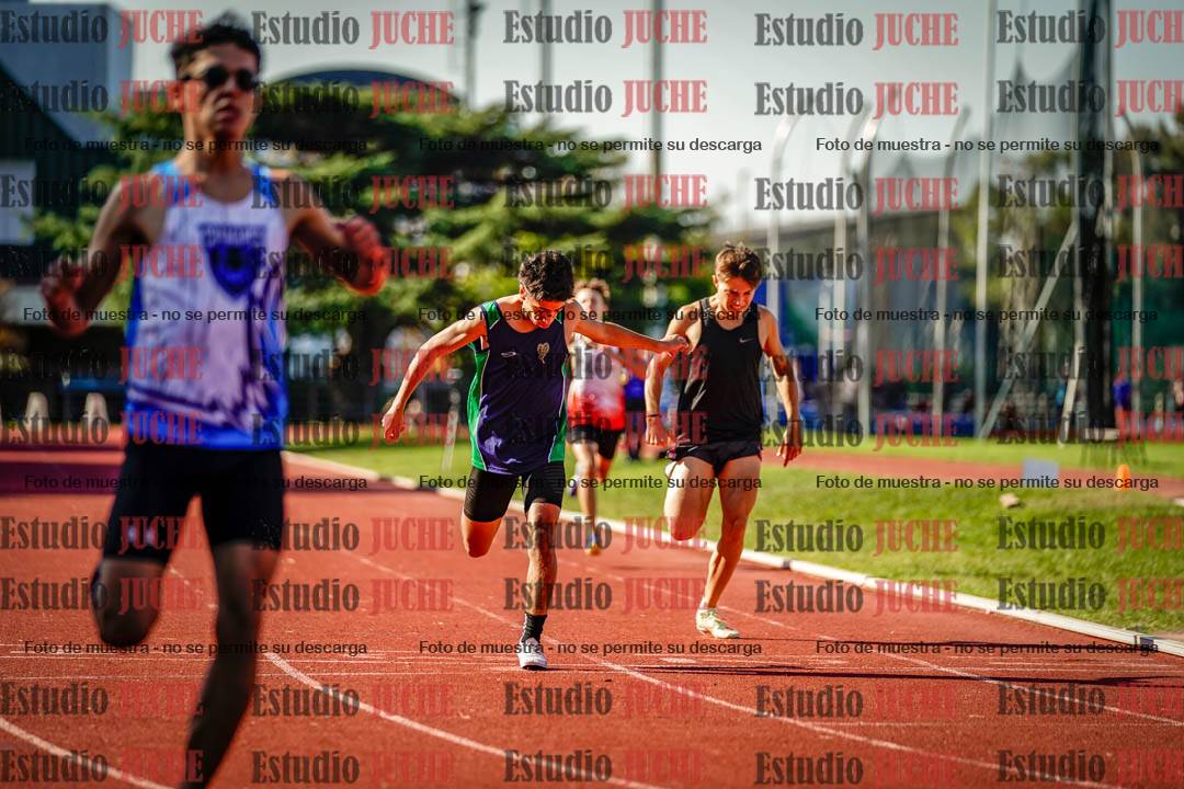 Fotos de los 400 m de varones