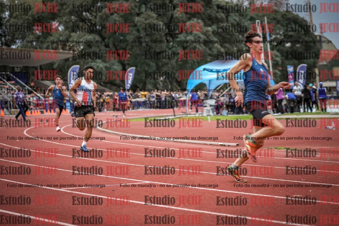 Fotos de los 400 m llanos de varones - decatlón 5