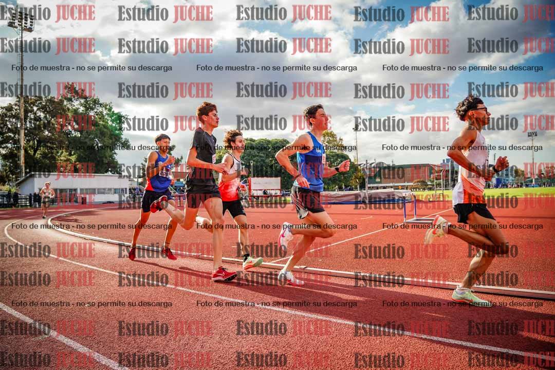 Fotos de los 1500 m llanos de varones