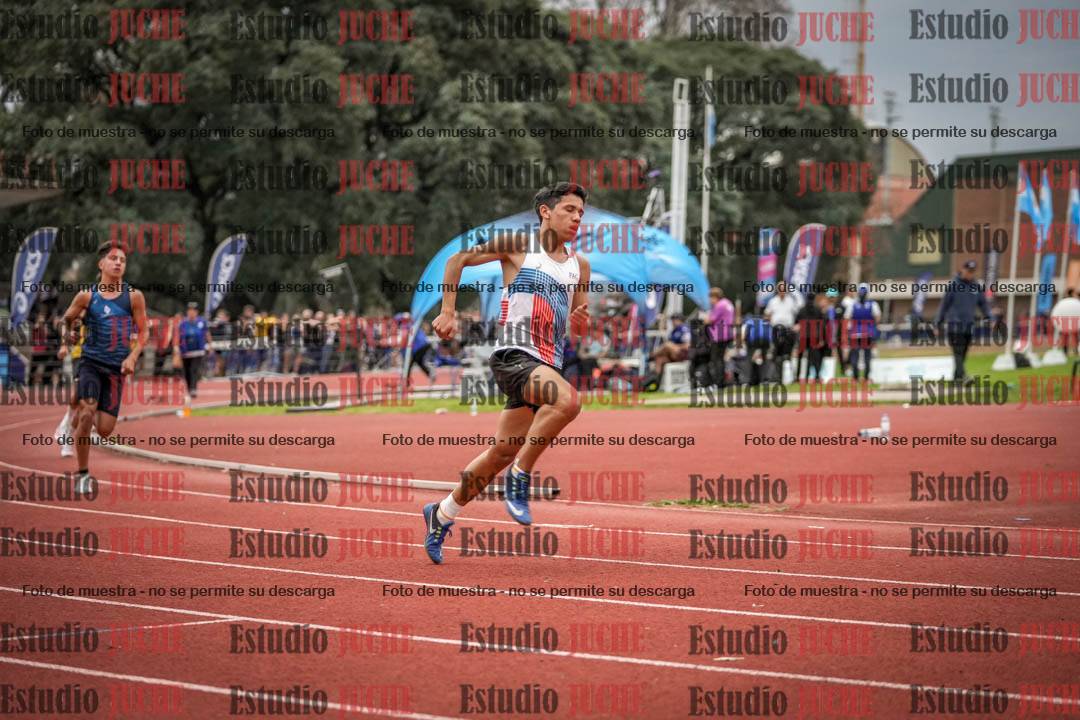 Fotos de los 400 m llanos de varones - decatlón 5