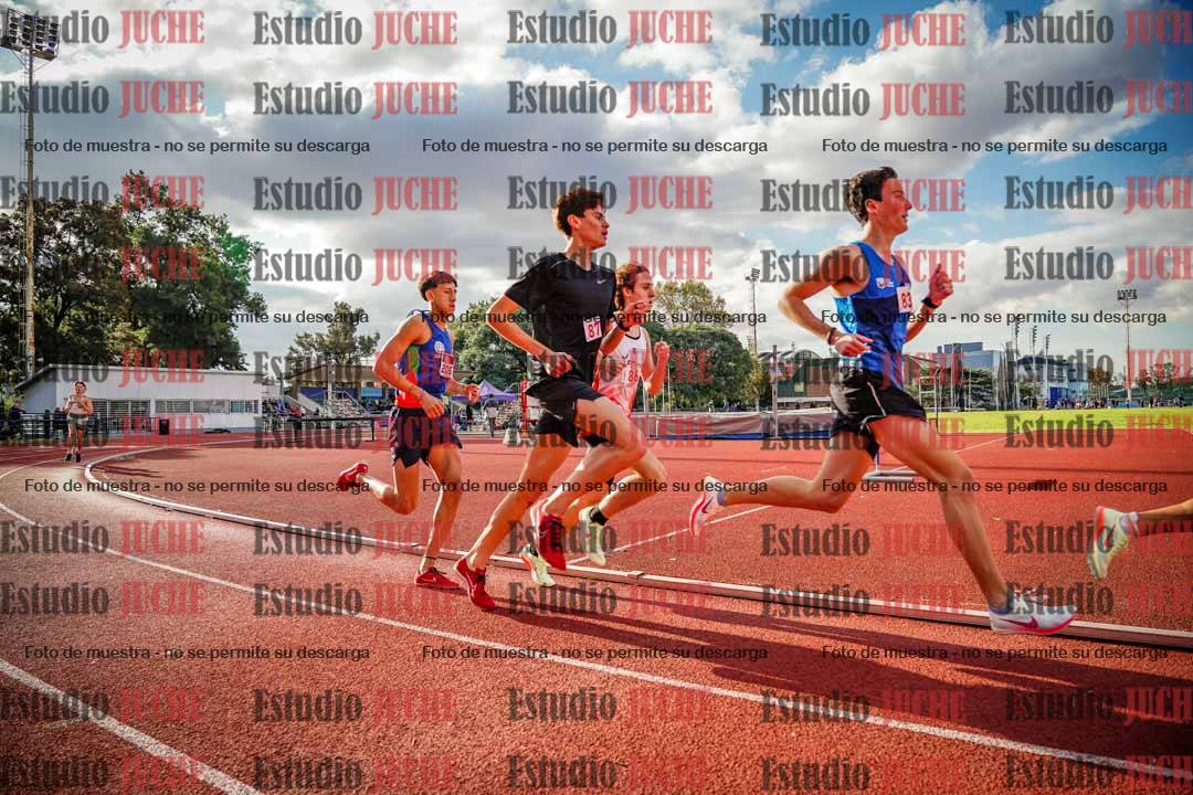 Fotos de los 1500 m llanos de varones