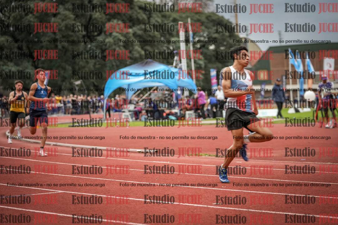 Fotos de los 400 m llanos de varones - decatlón 5