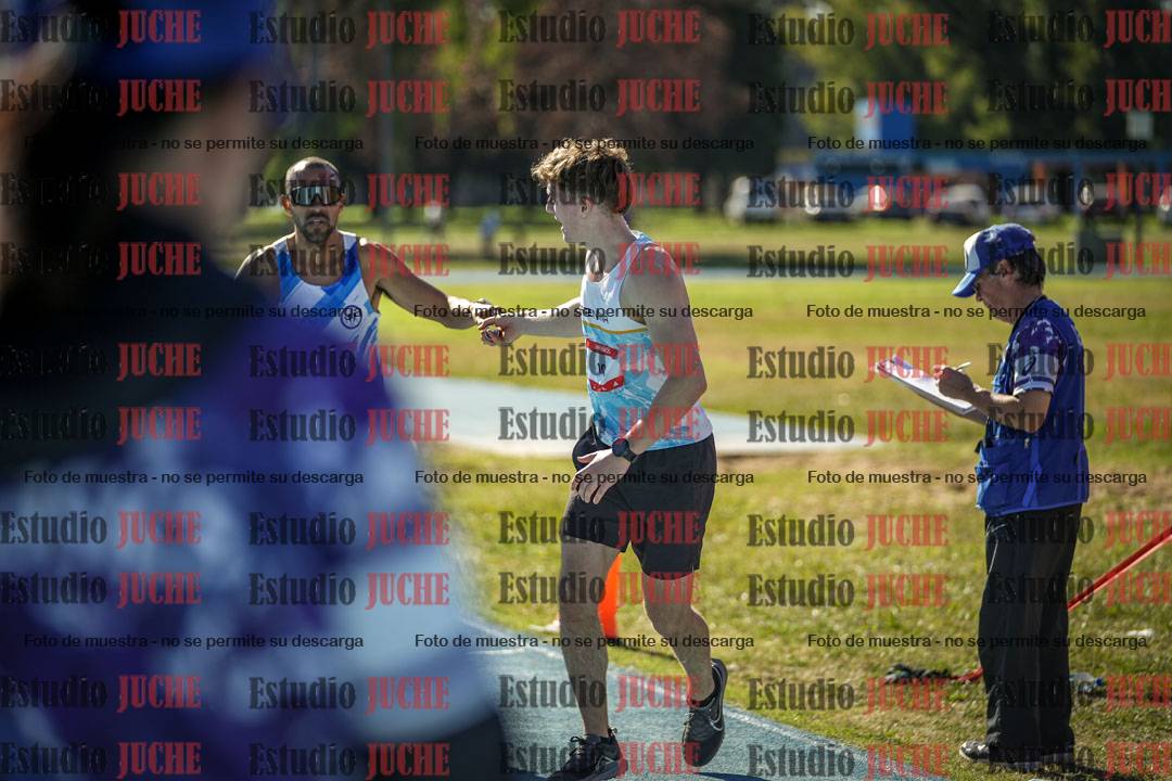 Fotos durante los relevos