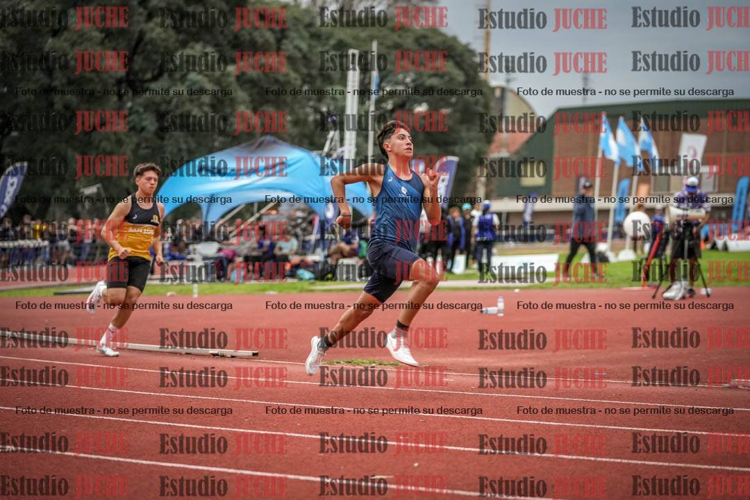 Fotos de los 400 m llanos de varones - decatlón 5