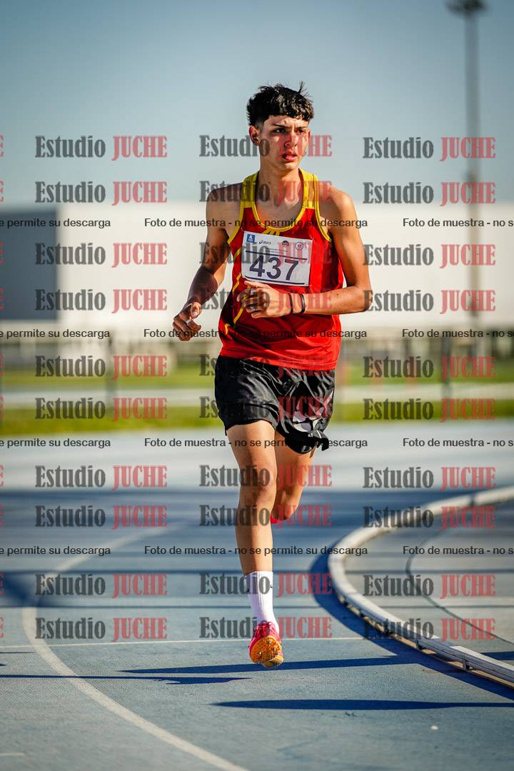 Fotos de los 1500 m llanos de varones