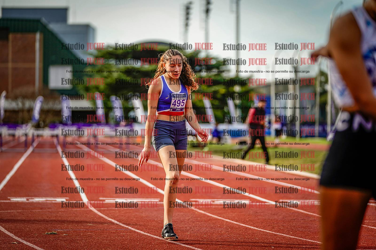 Fotos de los 400 m con vallas de mujeres