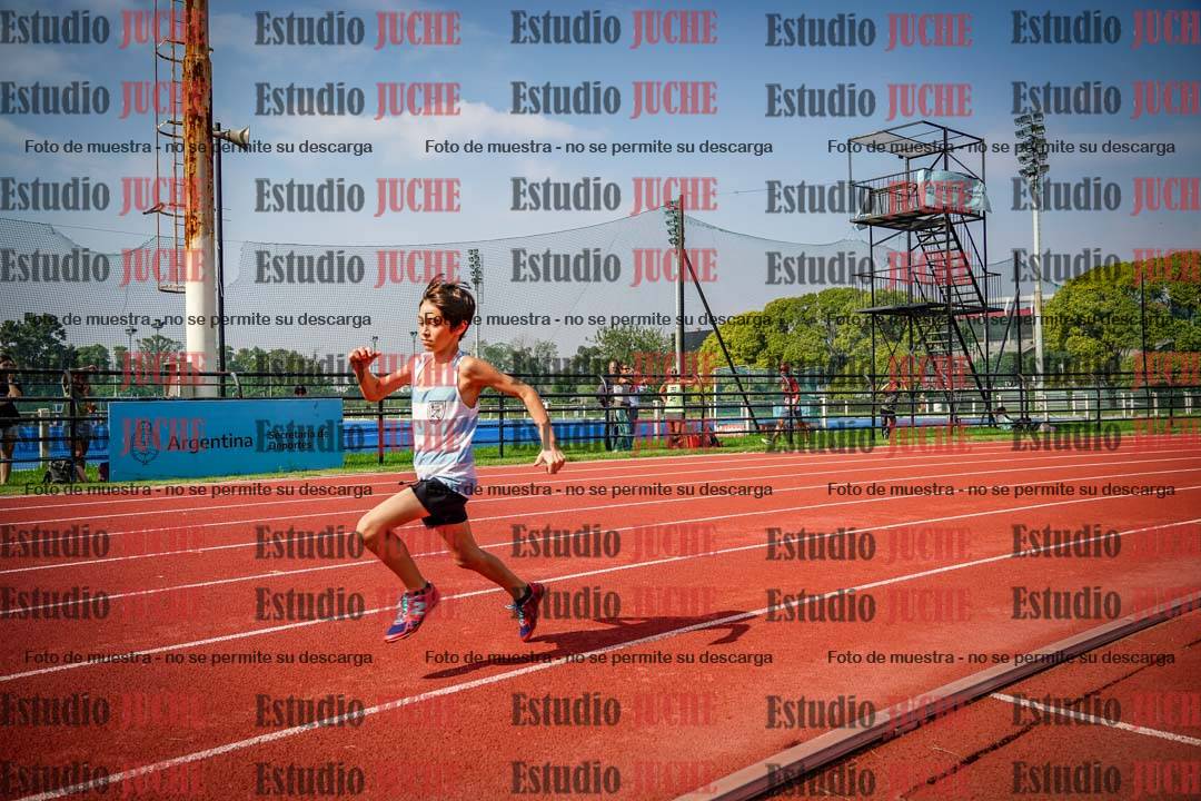 Fotos de los 200 m llanos de varones