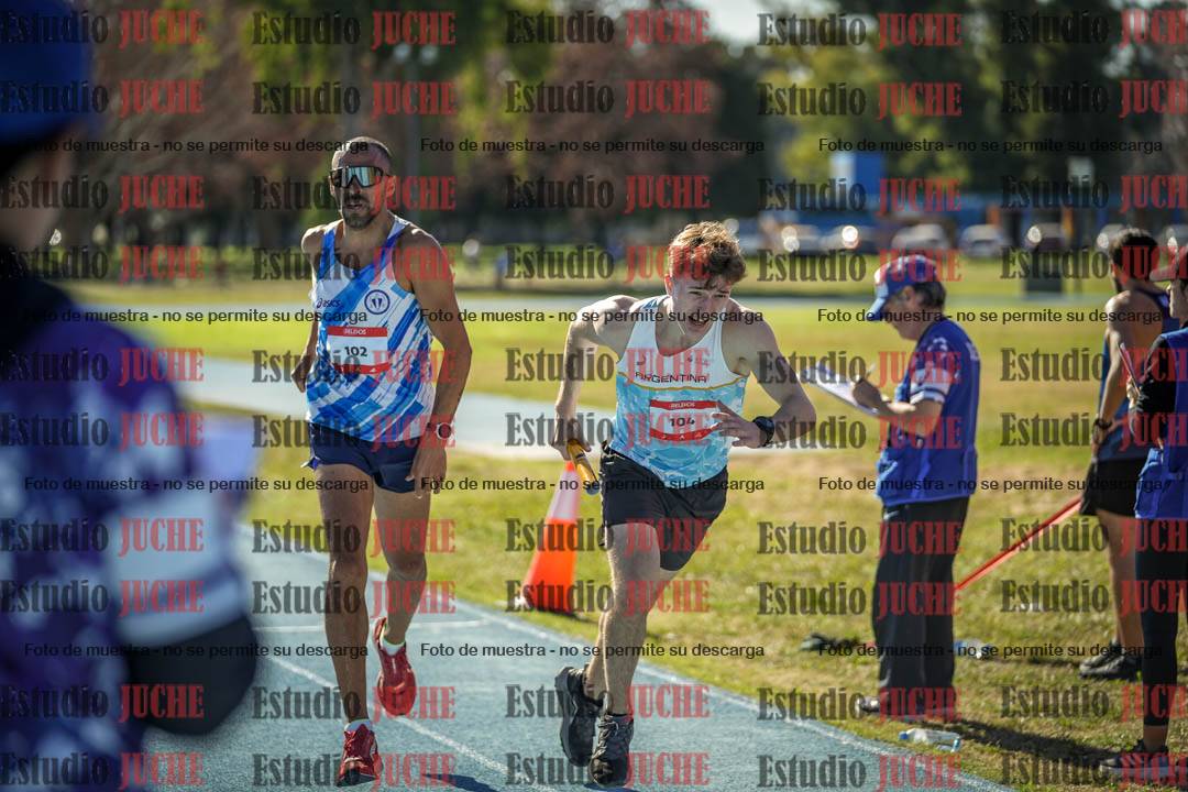 Fotos durante los relevos