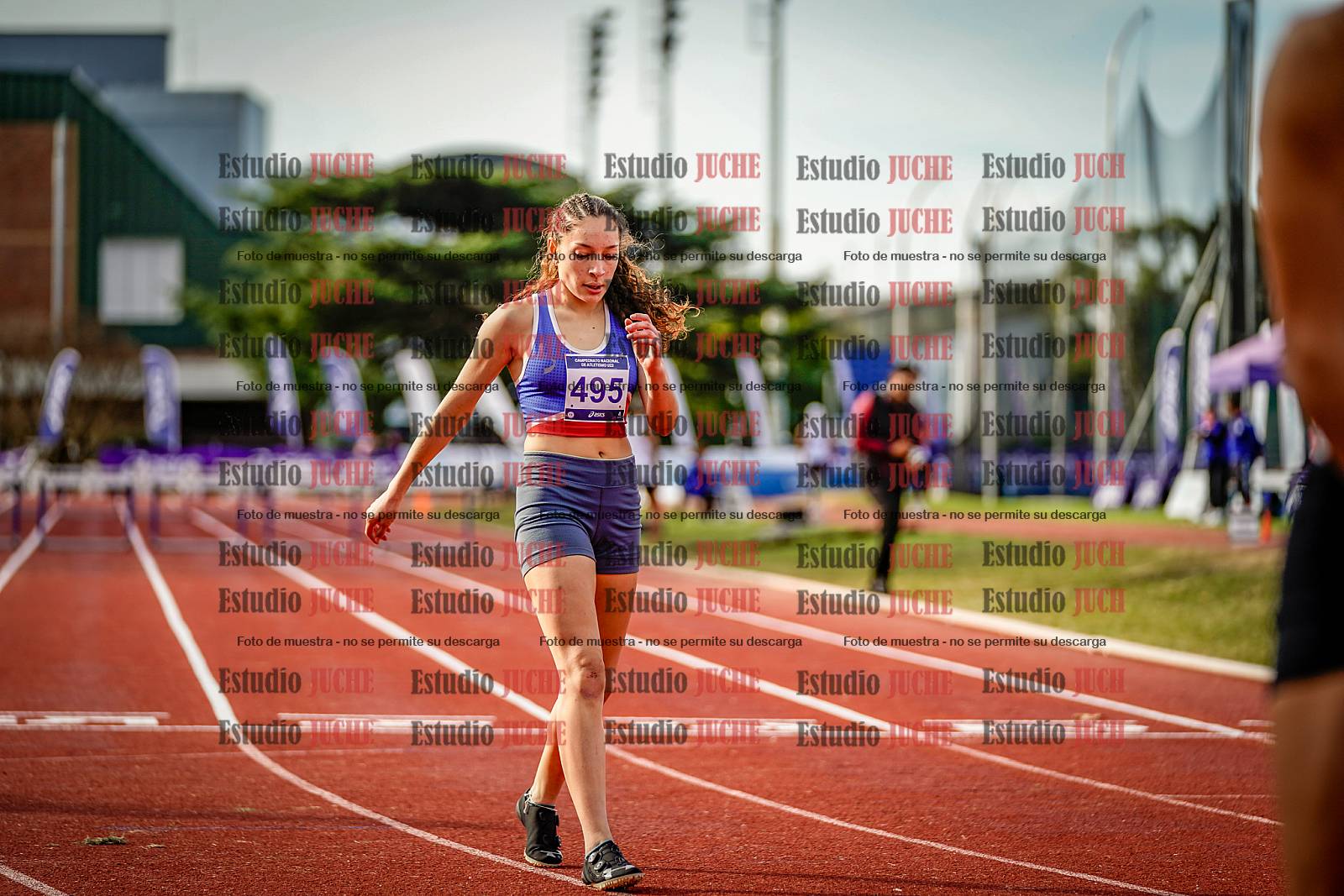Fotos de los 400 m con vallas de mujeres