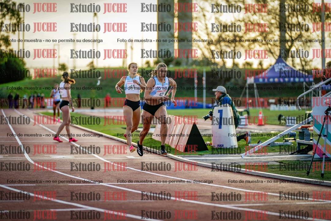 Fotos de los relevos 4x400 m de mujeres