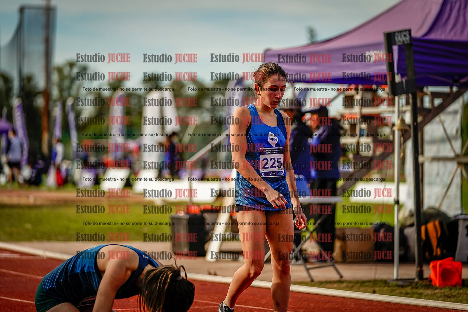 Fotos de los 400 m con vallas de mujeres