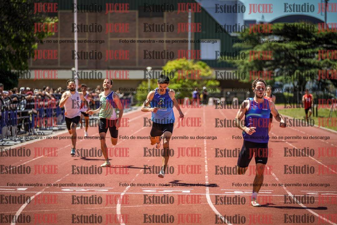 Fotos de los 400 m llanos de varones