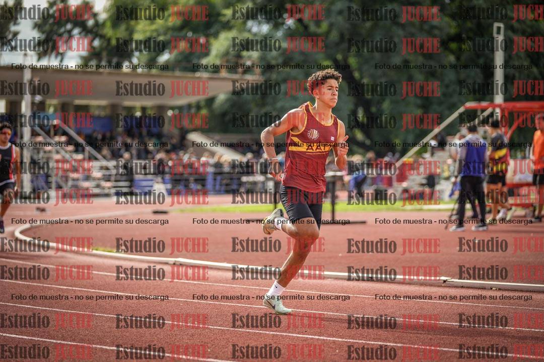 Fotos de los 400 m llanos de varones