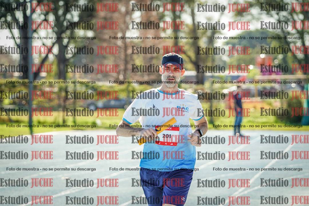 Fotos durante los relevos