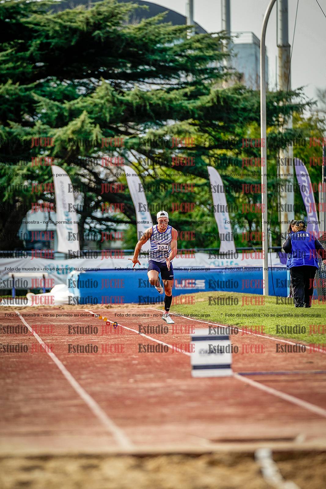 Fotos del salto triple de varones