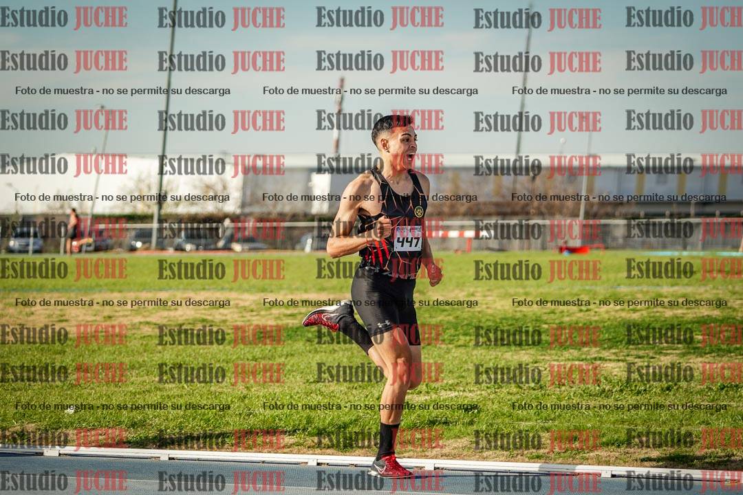 Fotos de los 1500 m llanos de varones