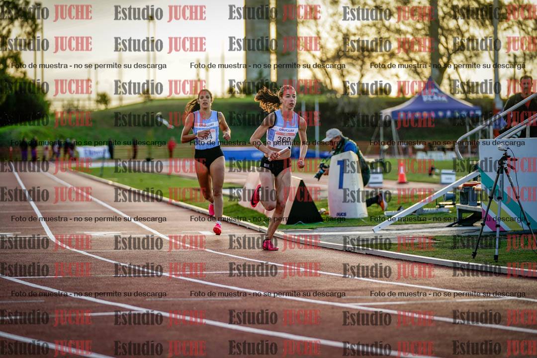 Fotos de los relevos 4x400 m de mujeres