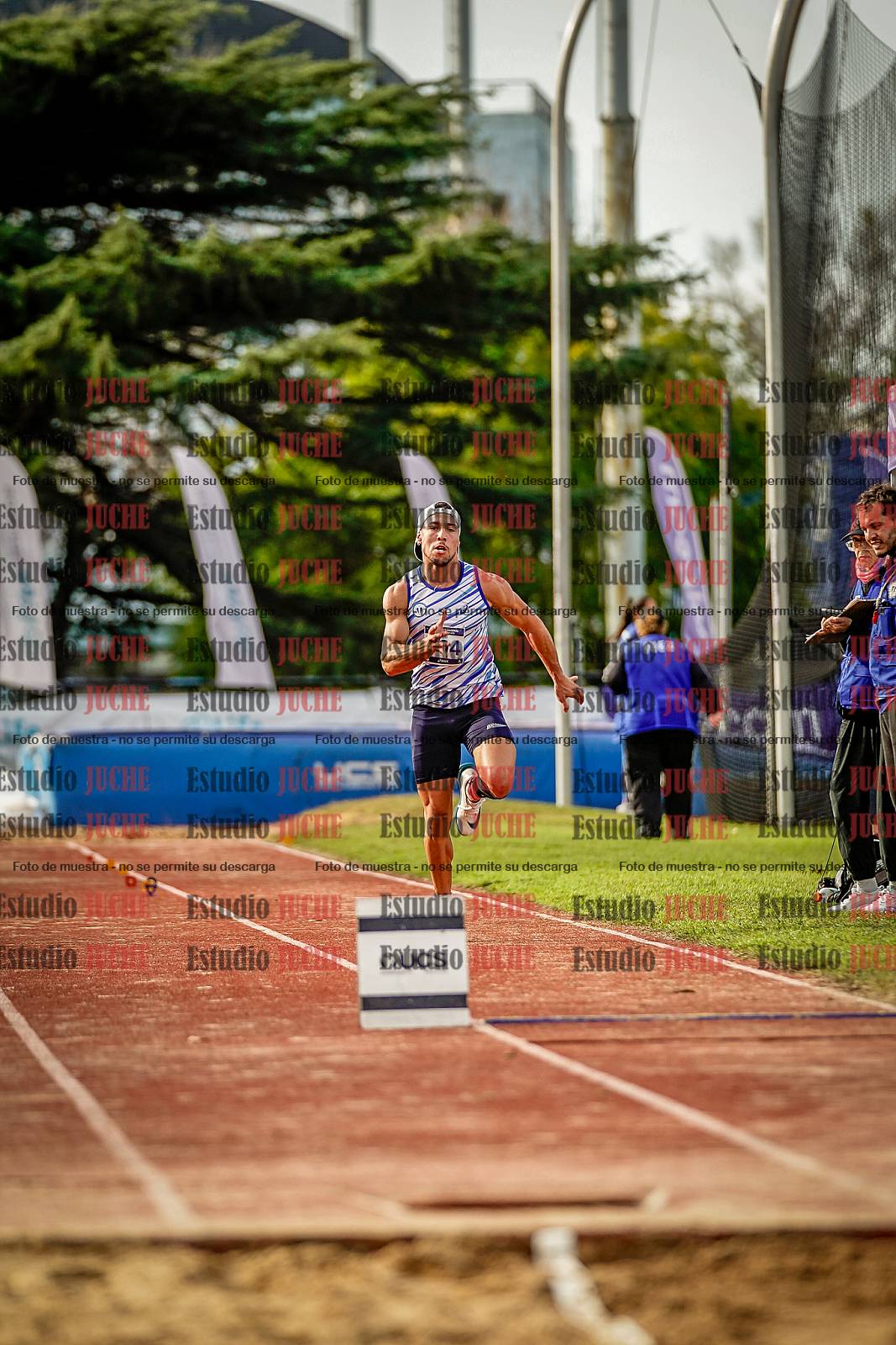 Fotos del salto triple de varones