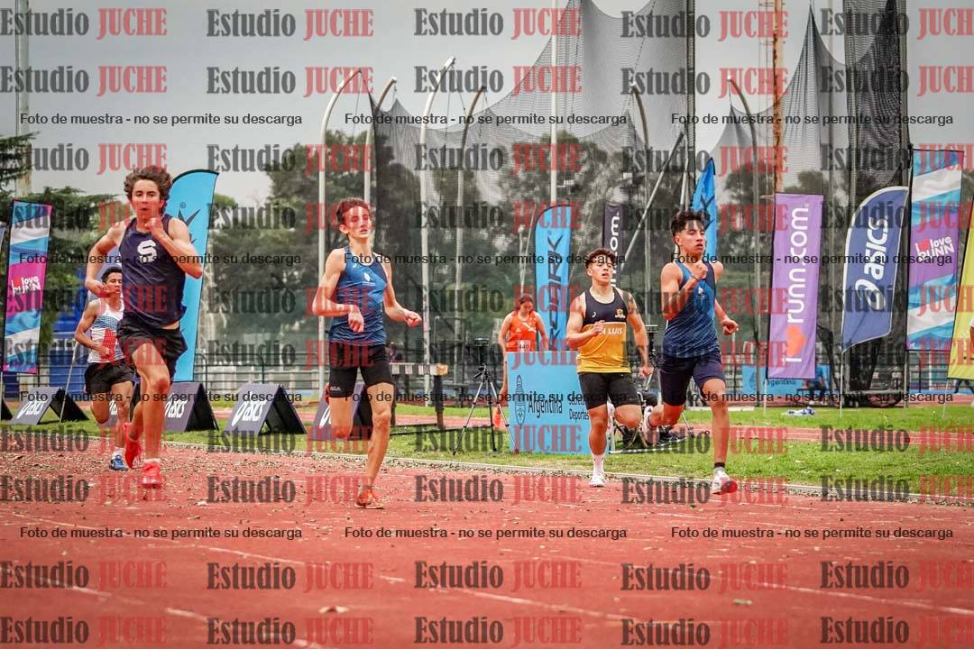Fotos de los 400 m llanos de varones - decatlón 5