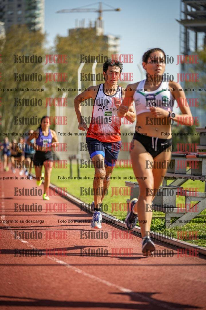 Fotos de los 5000 m de mujeres y varones