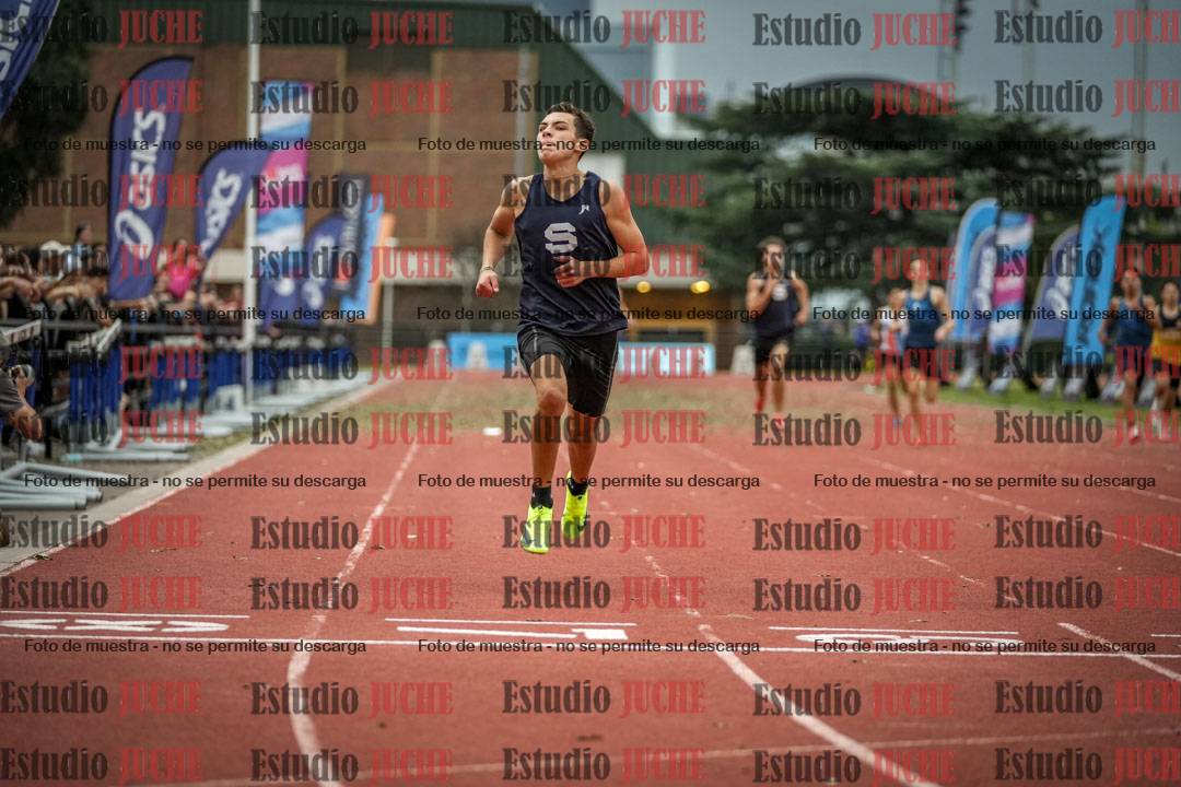 Fotos de los 400 m llanos de varones - decatlón 5