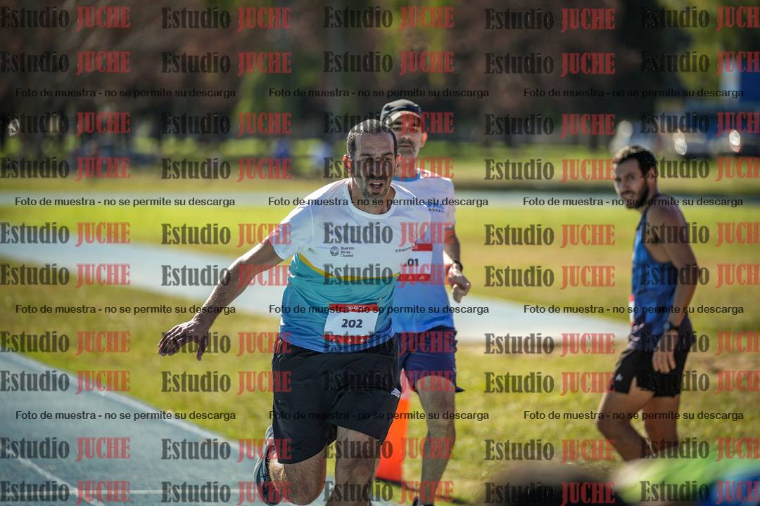 Fotos durante los relevos