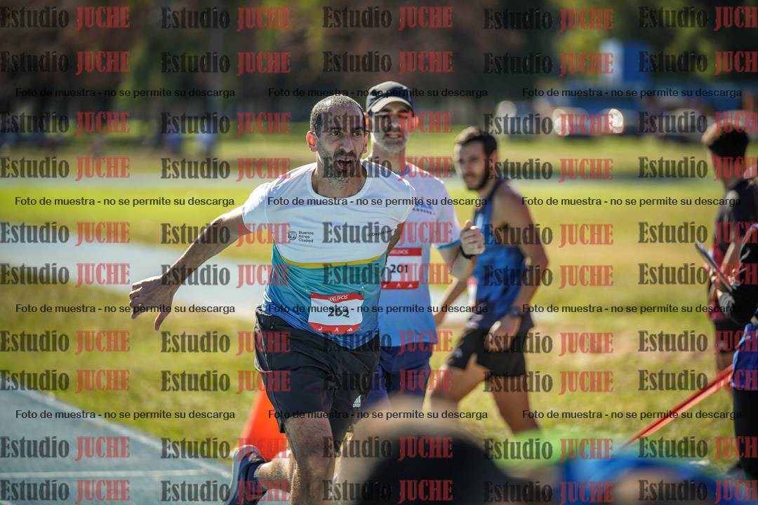 Fotos durante los relevos