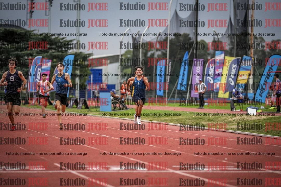 Fotos de los 400 m llanos de varones - decatlón 5