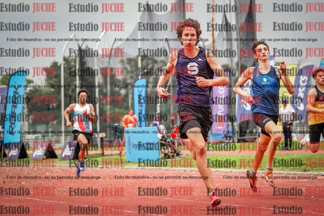 Fotos de los 400 m llanos de varones - decatlón 5