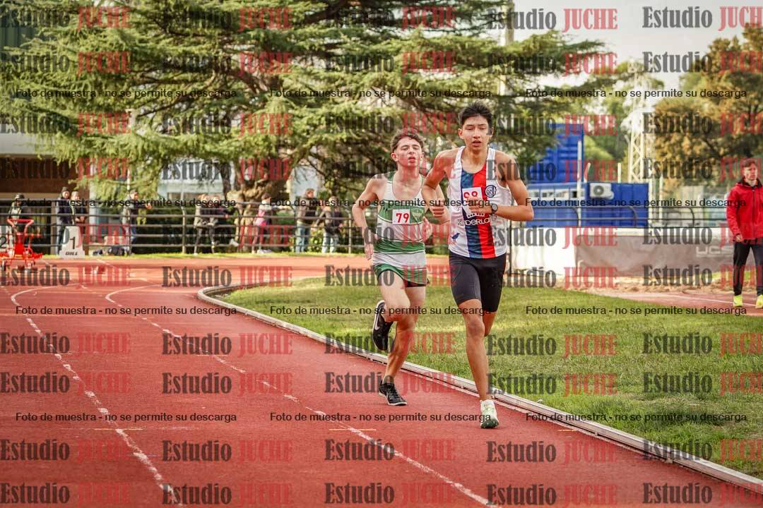 Fotos de los 1500 m llanos de varones
