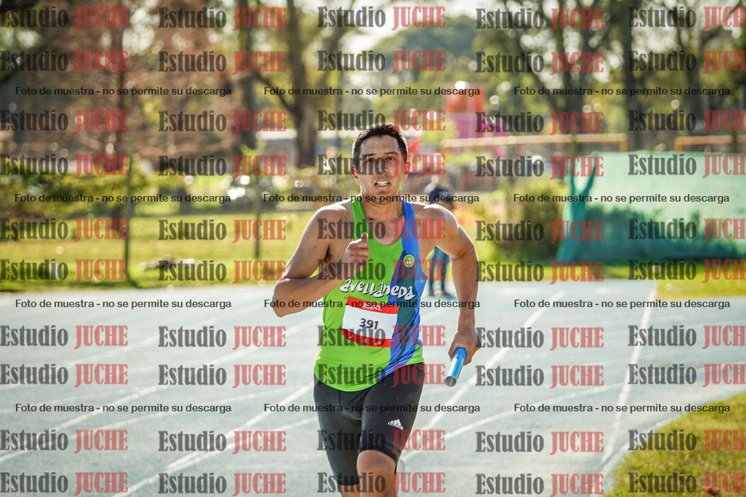 Fotos durante los relevos