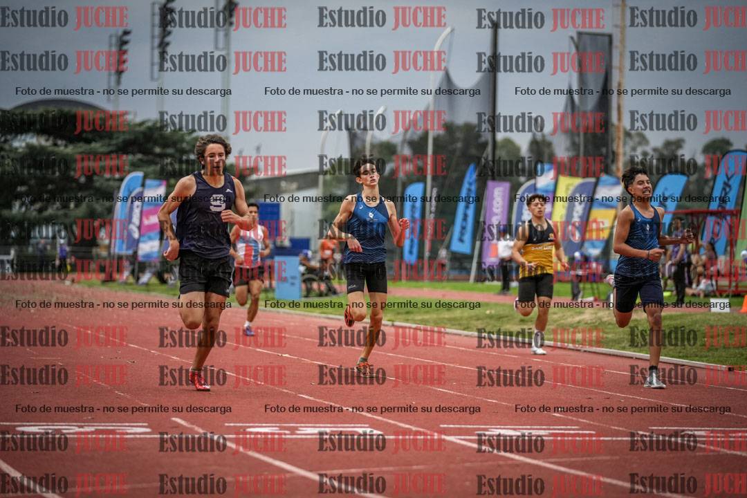 Fotos de los 400 m llanos de varones - decatlón 5