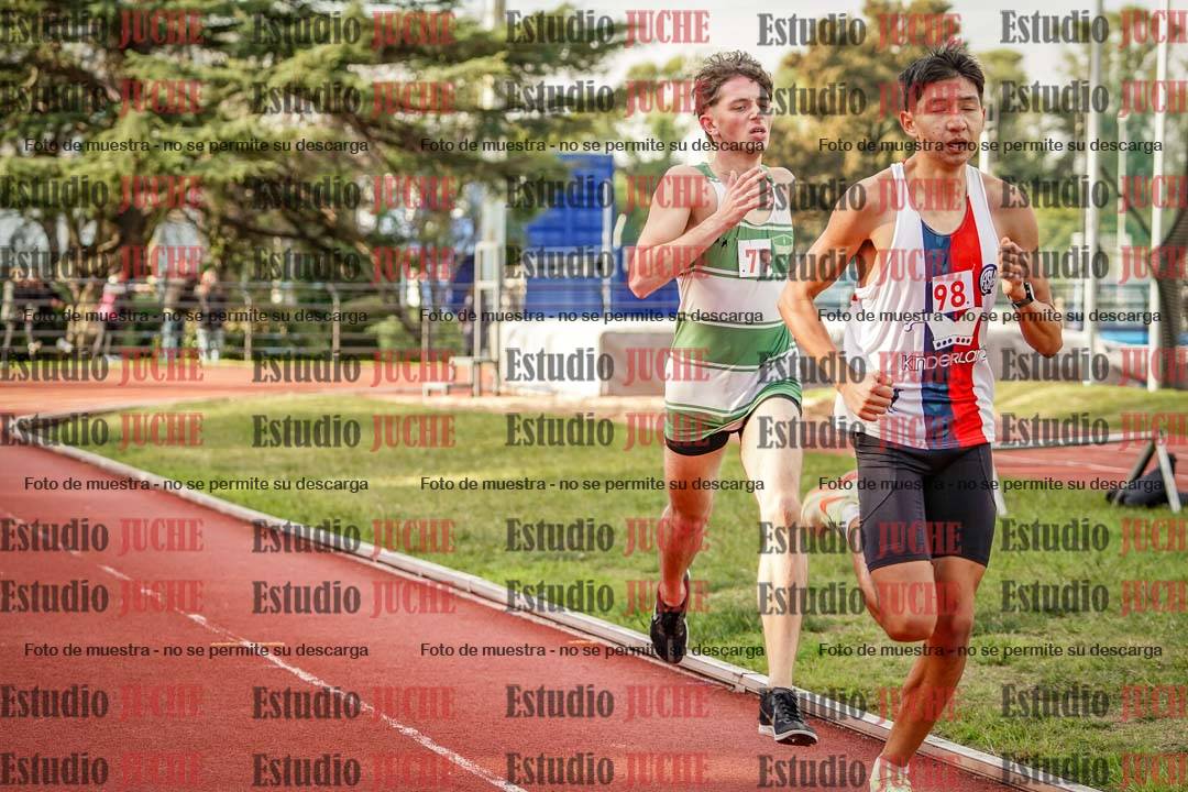 Fotos de los 1500 m llanos de varones