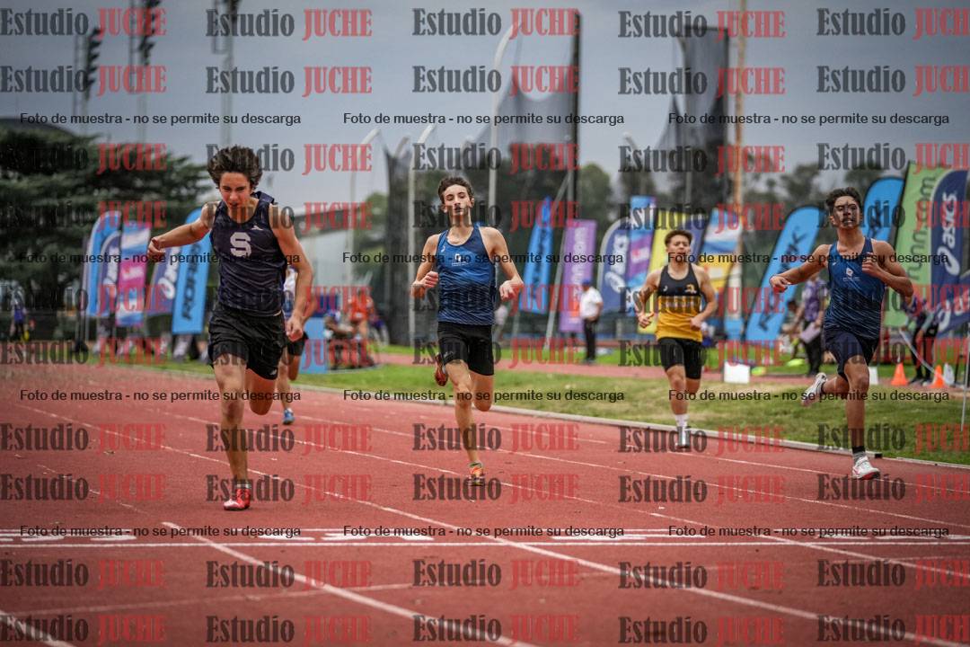 Fotos de los 400 m llanos de varones - decatlón 5
