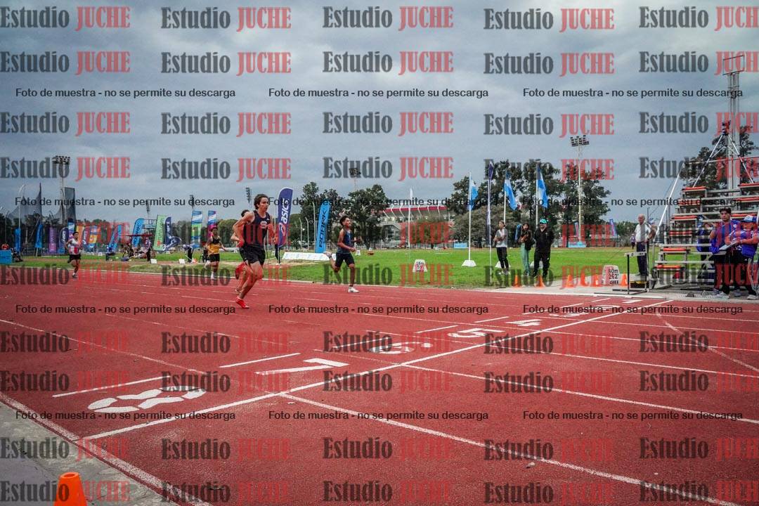 Fotos de los 400 m llanos de varones - decatlón 5