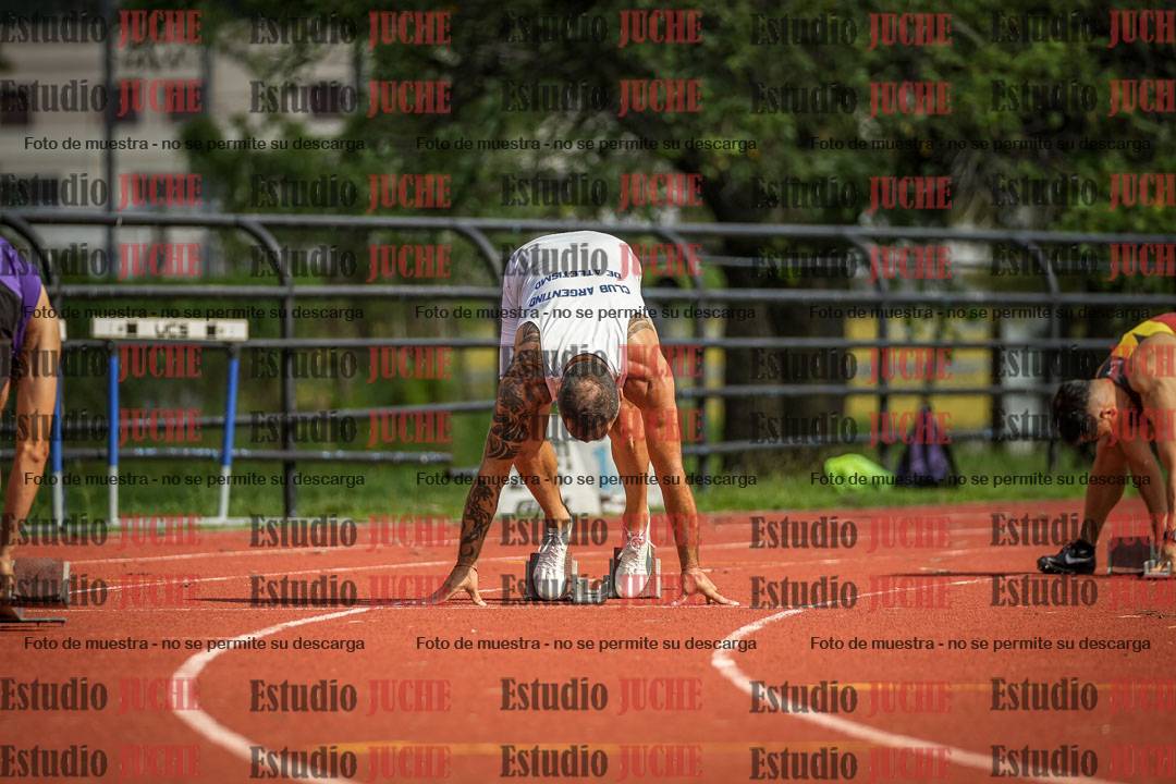 Fotos de los 200 m llanos de varones