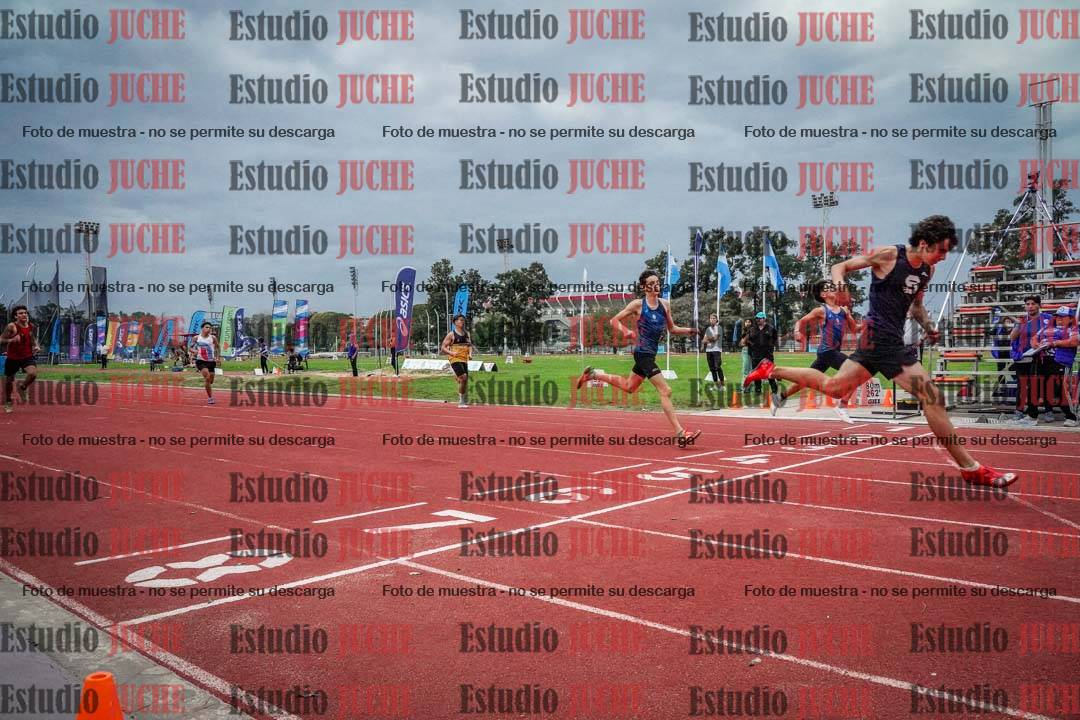 Fotos de los 400 m llanos de varones - decatlón 5