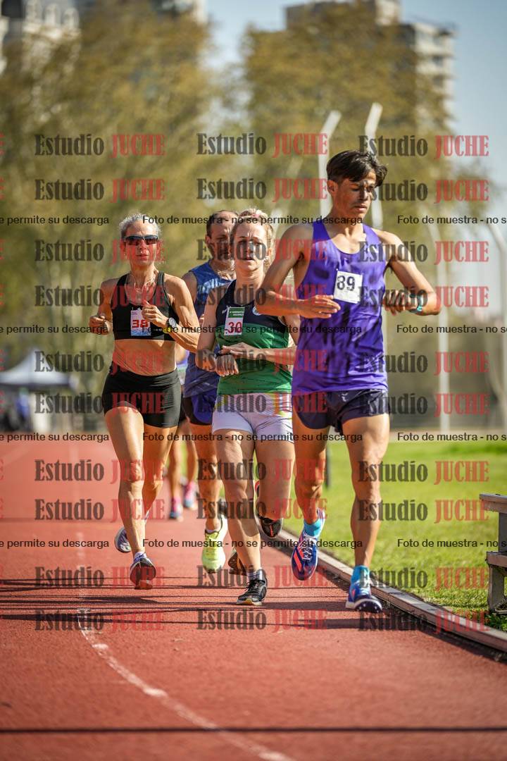 Fotos de los 5000 m de mujeres y varones