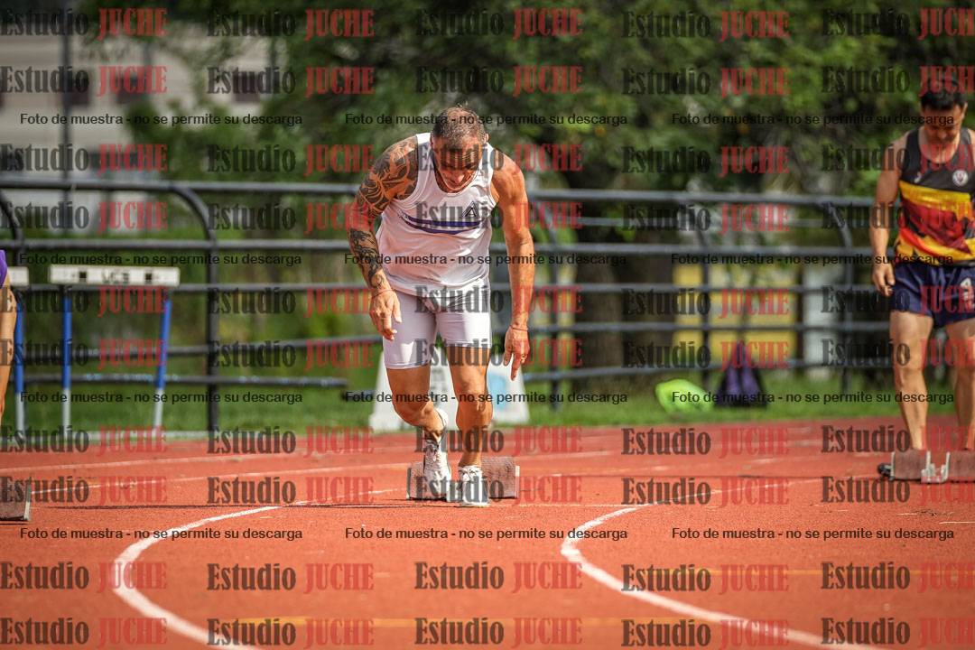 Fotos de los 200 m llanos de varones