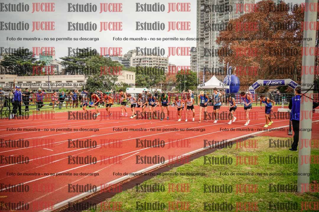Fotos de los 1500 m llanos de varones