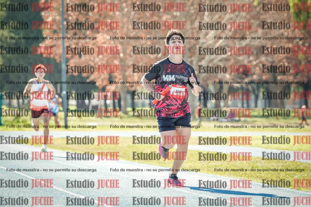 Fotos durante los relevos