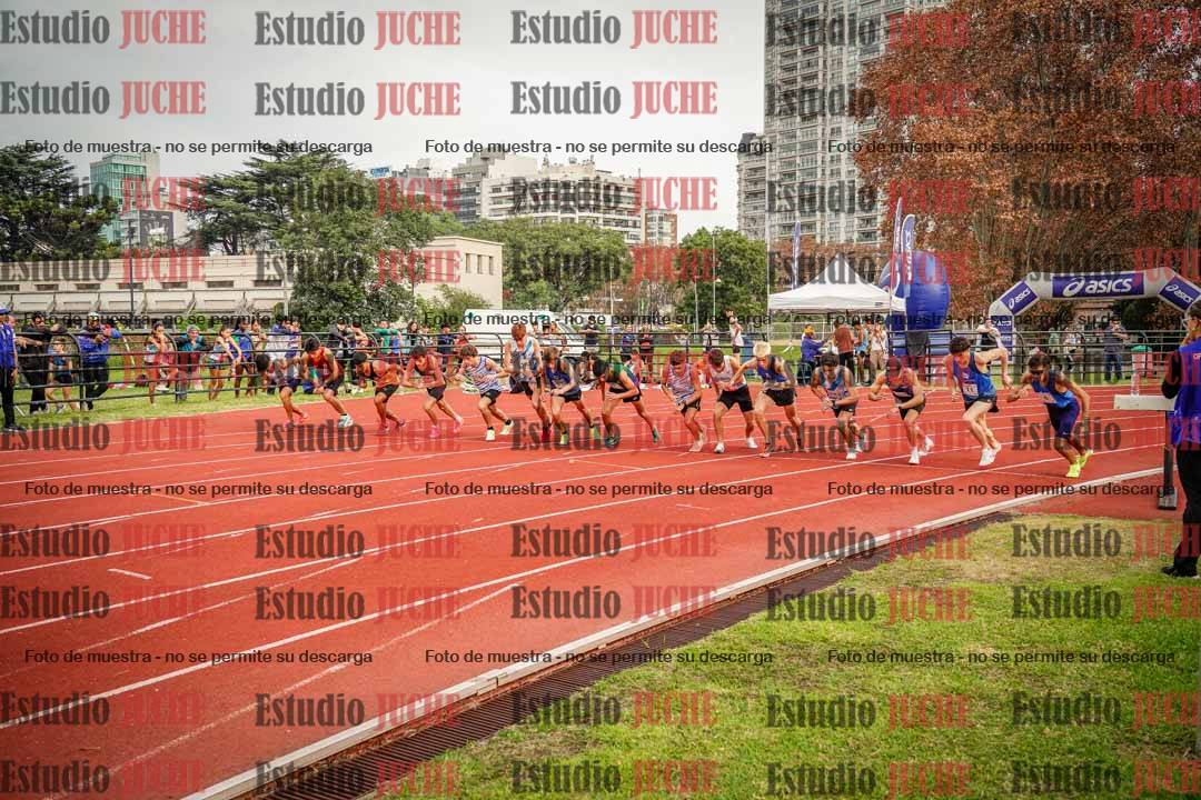 Fotos de los 1500 m llanos de varones