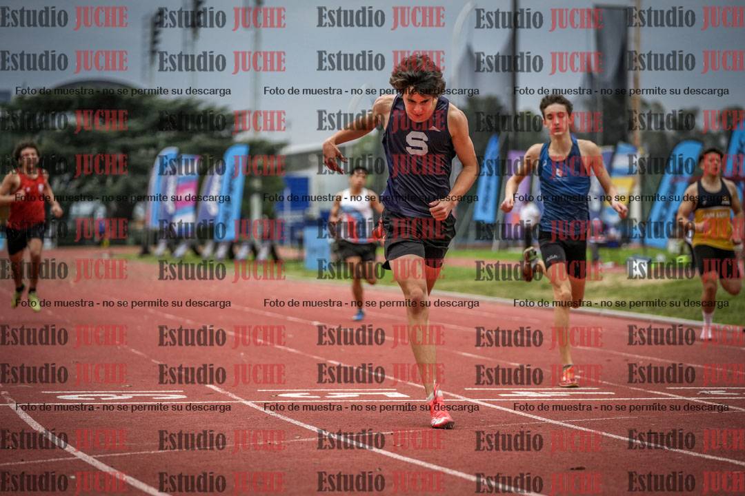 Fotos de los 400 m llanos de varones - decatlón 5